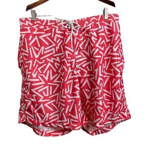 Trunks Surf & Swim Co All-Over Board Shorts Bathing Suit Sz XXL Beach Pool